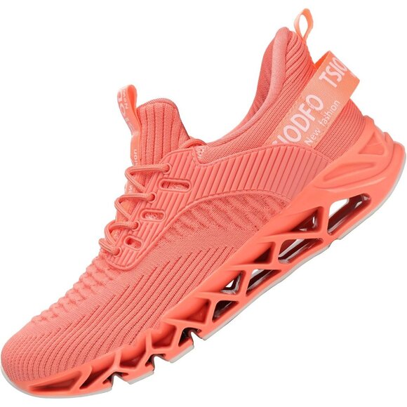 Shoes - Women's Casual Light Pink Sport Running Walking Tennis Athletic Sneakers Shoes